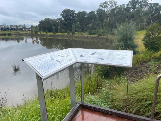 Jordan Springs, Signage Panels